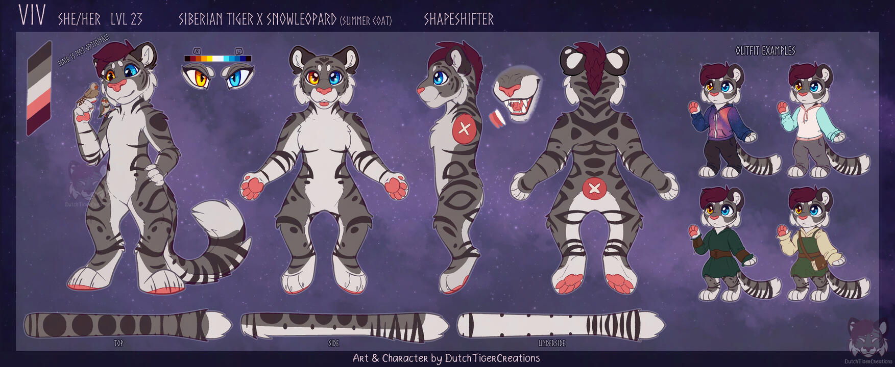Reference sheet - Anthro